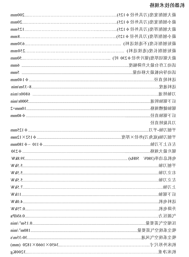 QMB4020CM 四面木工刨床(五轴)